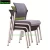 Import Stacking Metal Frame Multi-purpose Armless Stackable Office Guest Conference Training Visitor Chair from China