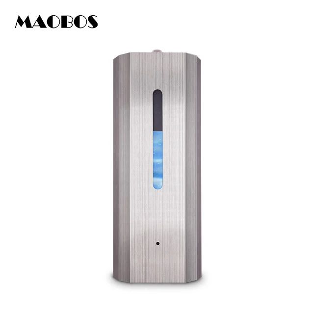 Stainless steel 1000ml with DC power supply wall mounted soap dispenser sanitizer dispenser automatic soap dispenser