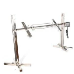 Stainless steel 60kg capacity BBQ Pig Lamb Rotisserie Roaster Skewer Roast Grill Motor Souvla spit roaster rotisserie