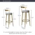Import Stainless steel Bar Stool Chairs Set furniture, China Manufacturer Bar Chair furniture from China