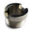 Stainless Steel Fiber Optic Connectors Cnc Machining Parts For Telecommunications