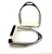 Import Stainless steel flexible English horse stirrup from China