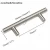 Import Stainless Steel T Bar Furniture drawer Handle (solid&amp;hollow) from China