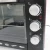 Import Stainless Steel/Red 6-Slice Convection Countertop Toaster Oven, Includes Bake Pan, Toasting Rack from China