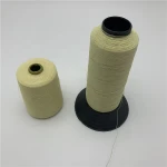 steelwire reinforced high strength aramid sewing thread
