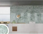 Stone artificial stone interior tiles Villa background wall green Allen green stone tiles