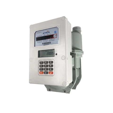 Stron STS Remote Recharge Prepaid Domestic Gas Flow Meter