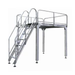 Strong Stainless Steel & Aluminum Supporting Working Platform for Loading Weigher