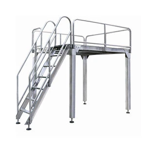 Strong Stainless Steel & Aluminum Supporting Working Platform for Loading Weigher