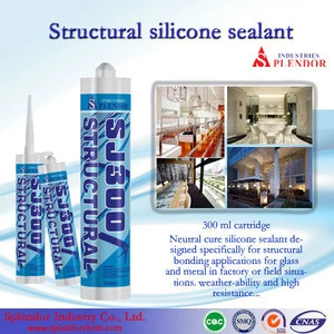 structural silicone sealant/ SPLENDOR high quality cheap silicone sealants/ silicone sealant sealer car accessory