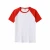 Import Sublimation Blank Raglan Short Sleeves Polyester T Shirts Custom Design Short Sleeves T-shirt from China