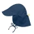 Import Summer Boys Girl Legionnaire Sun Hat Neck Flap Hat UV Protection Cotton Bucket Baby Cap from China