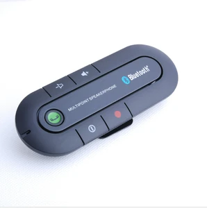 Sun Visor Bluetooth Speakerphone MP3 Music Player Wireless Bluetooth Handsfree Car Kit Bluetooth Receiver Speaker Car Charger