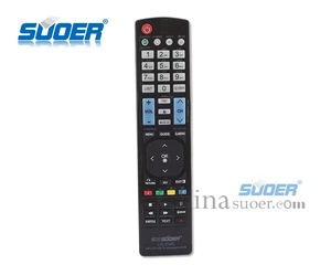 Suoer LCD LED Universal TV Remote Control with CE ROHS