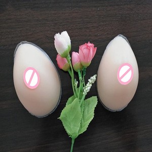 Super Small Silicone Breast Forms for Breast Cancer Teaching Teardrop Shape 180g/pair