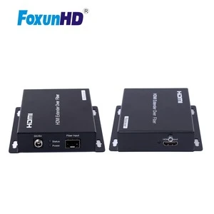 SX-EF03 can support 4k@60hz YUV4:2:0,over  fiber including TX and RX  transmit for 0-60KM HDMI Extender