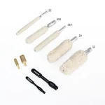 Tactical Hunting Airsoft accessories universal hand gun and pistol and rifle small gun cleaning kit with wood box