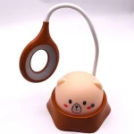 Target Adjustable Led Mini Clip Book Light New Led Table Lamp Dimmable Reading Lights With USB Charger Table Lamp Touch
