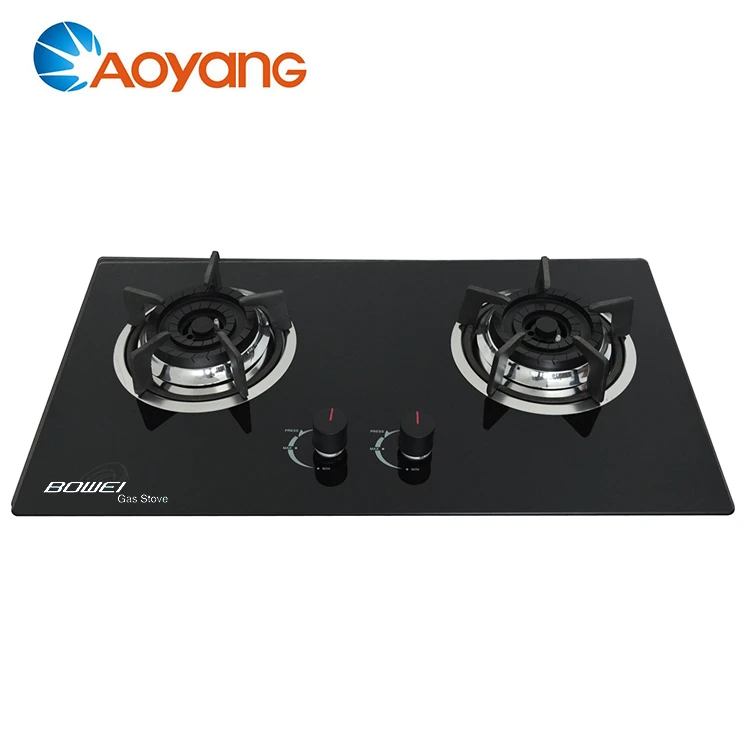 Tempered Glass Top Gas cooker Build-in Gas Hob