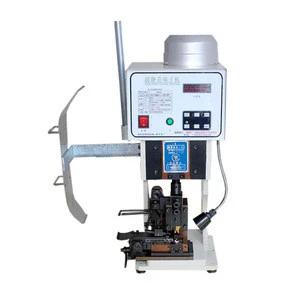 Terminal Crimper 1.5T with horizontal mold Low noise High-speed Fully automatic cable wire terminal crimping machine