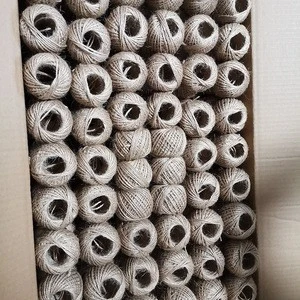 The best factory hot sales 100% raw jute twine string yarn for agriculture