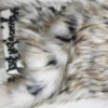 The NEWESTJACQUARD faux fur fabric for garments