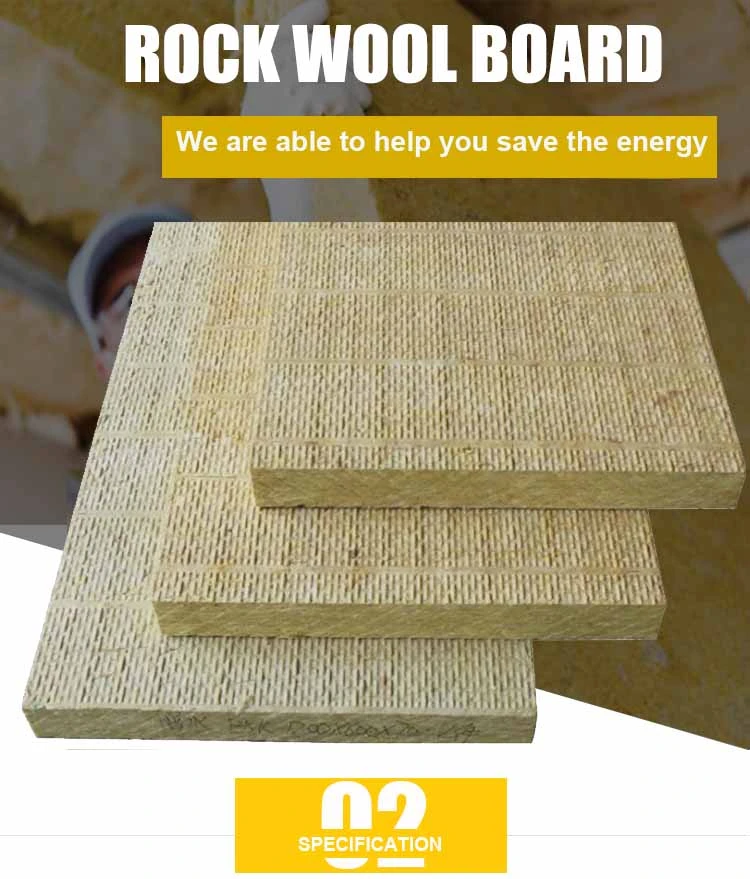Thermal Insumation Rock Mineral Wool Knauf Insulation Rock wool isolation materials