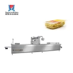 Thermoformer stretch film food packaging machine for mayonnaise