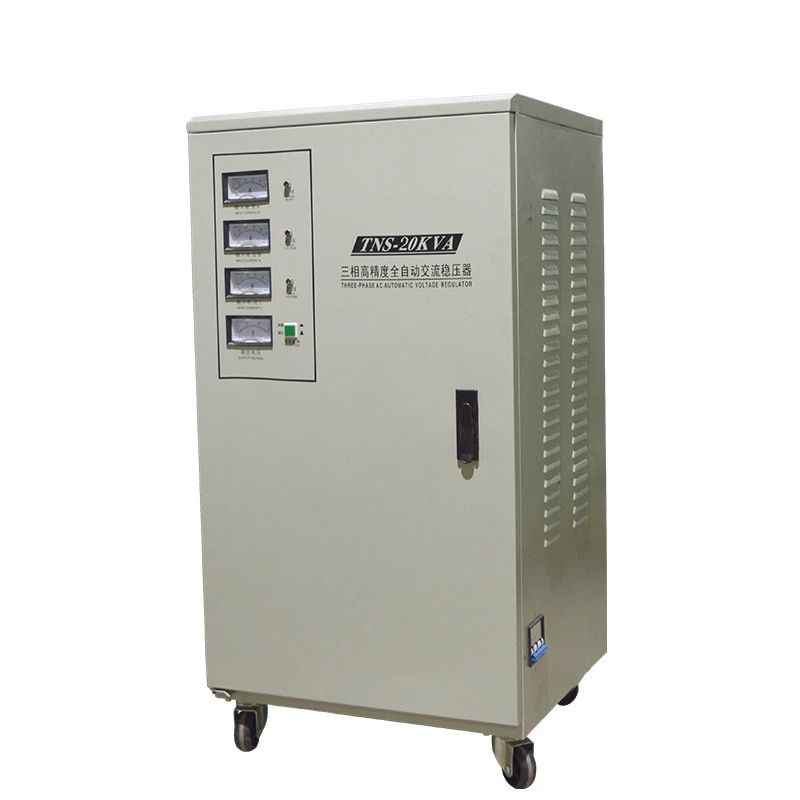 Three Phase High Precision Automatic AC Voltage Stabilizer 20KVA Voltage Regulator