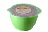 Three Pieces Plastic Mixing Salad Vegetable Fruit Bowl Plastic Bowl Mixing Bowls With Lids