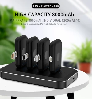 Tongyinhai NEW trending wireless Power Bank mobile mini portable magnetic wireless charger power banks