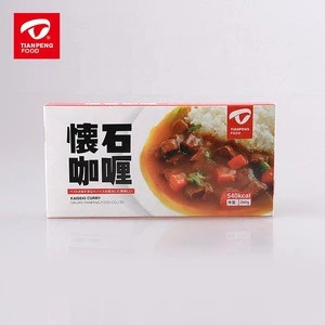Top grade Japanese curry cube with 100g from China