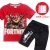 Import Top sale kid&#039;s t shirt and short set in print fortnite high quality fortnie kid&#039;s short set no moq free sample kids wear factory from China