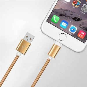 Top Sales Nylon Braided Micro USB Charging Data Cable Phone Cords for Android Phones