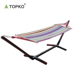 Topko Custom Metal Steel Adjustable Hammock with Stand/Frames hammock