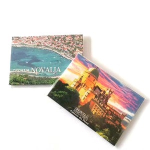 Tourist Souvenir Picture Magnets Gift Custom Cheap Photos Metal Tin Fridge Magnet from around the world