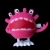 TPR funny monster wind up toys for KIDS