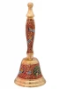 Traditional Colorful Musical Hand Held Brass Bell
