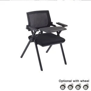 training staff conference chairs writing table meeting chair