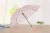 Import Transparent umbrella with automatic hook and straight handle from China