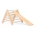 Triangle With Ramp Pikler Triangle Climber Ladder Activity Gym Toddler Furniture Wood Play Gym Toddler Triangle Climer