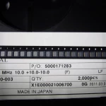 TSX-3225 26MHZ 10PF 10PPM QUARTZ CRYSTAL OSCILLATORS
