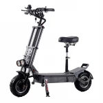 UBGO off-road tire motor 60V dual drive 2400W motor powerful electric scooter 11 inch electric scooter with dual oil brake