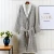 Import Unisex luxury double layer bathrobe breathe freely bath robe from China