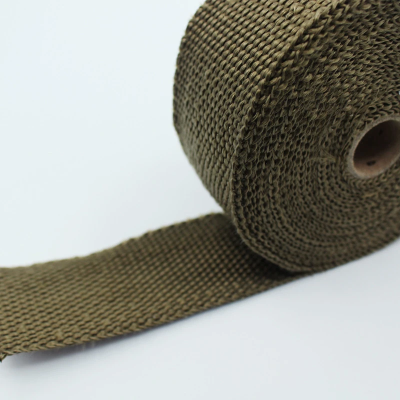 Universal car fiberglass carbon wrap roll ceramic fiber exhaust heat tape
