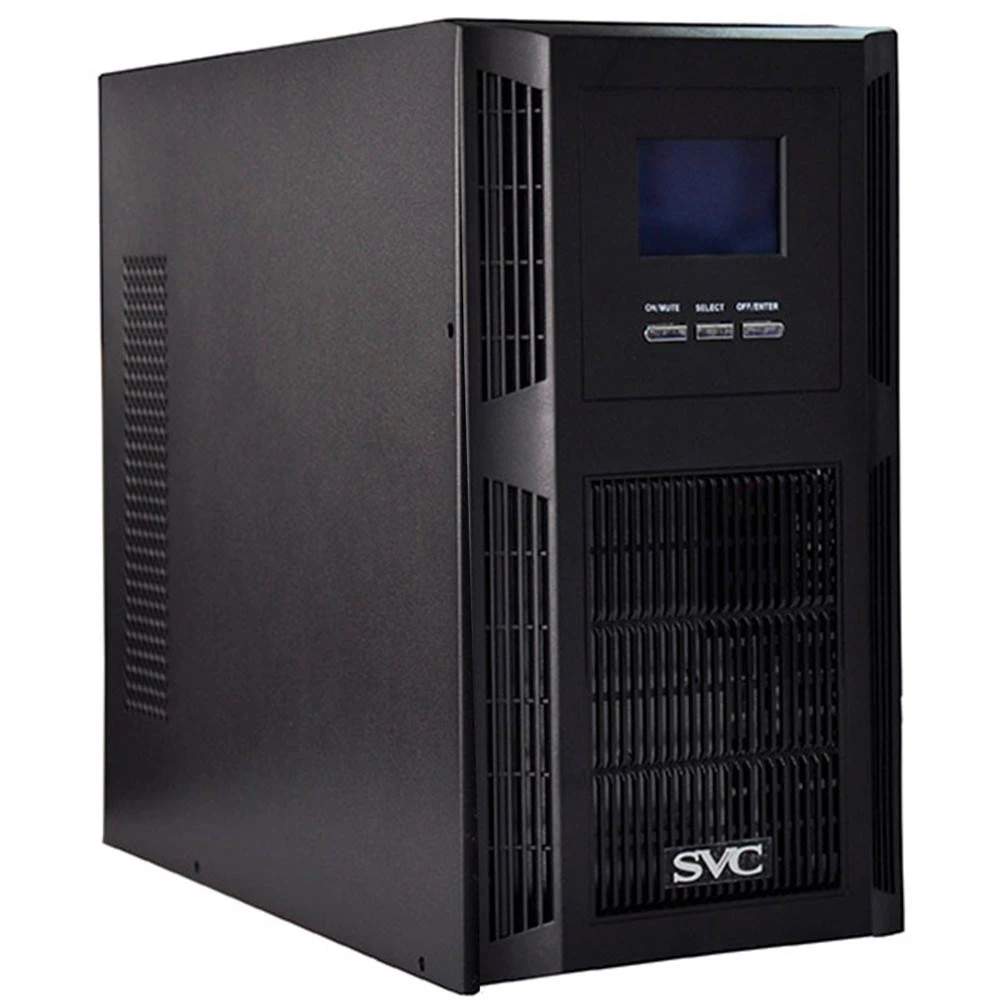 UPS 2000VA Online High Frequency Pure Sine Wave UPS 0 Transfer Time Generator Compatible Uninterruptible Power Supply Unit