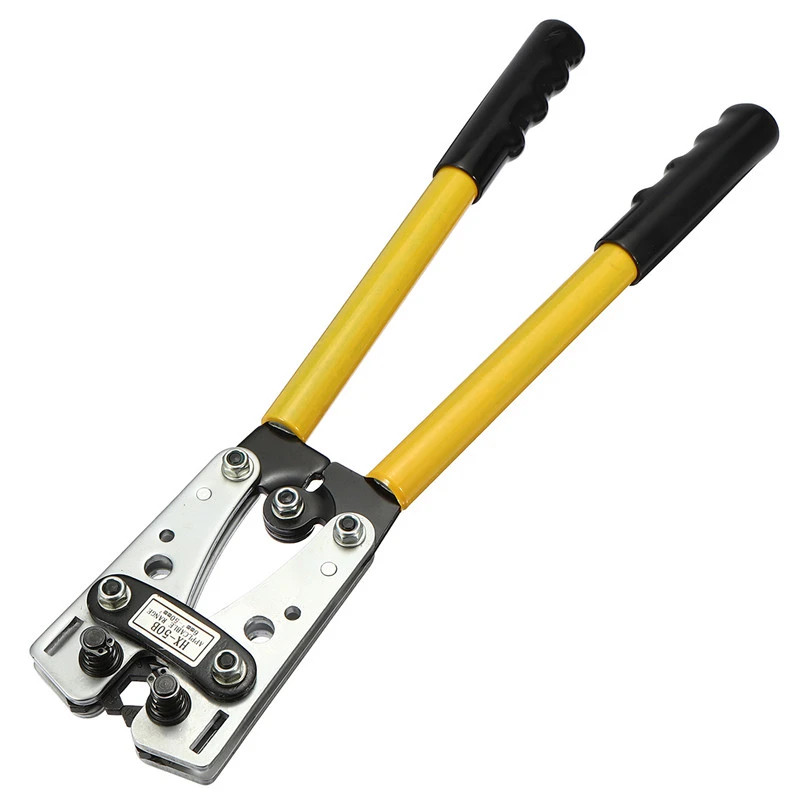 Urlwall Cable Crimper Lug Crimping Tool Wire Crimper Hand Wholesale Ratchet Terminal Crimp Plier For 6-50mm2