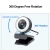 Import USB Webcam Camera, Laudtec Laptop Computer AutoFocus Full HD 1080p Webcam with Adjustable Ring Light Microphone// from China