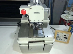 Used brother buttonhole machine rh-981a-00 / 01 / 02 computer round head industrial electric sewing machine