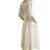 Import V-neck Lantern Sleeve midi 2022 Summer Women Elegant A-line Spandex Modal Cotton White Beach vestidos casual 100% Linen Dress from China